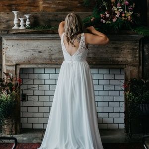 Ivory Wedding Dress - Size 12